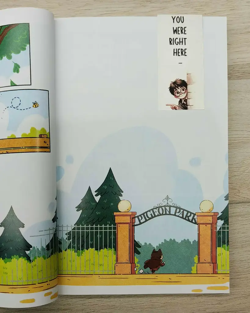 Harry Magnet Bookmark 