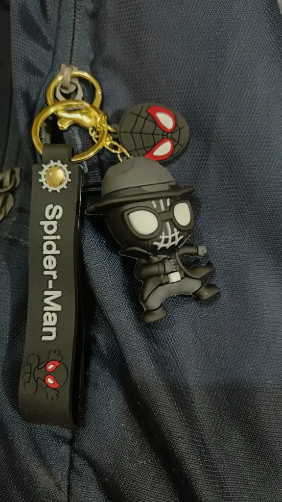 Spiderman Noir Keychain