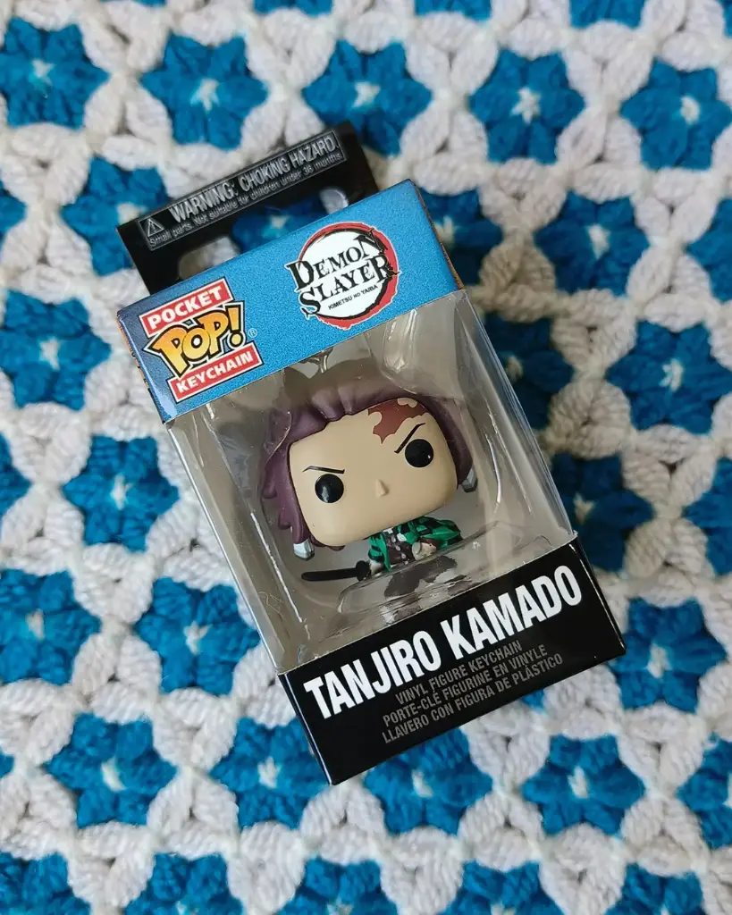 Tanjiro Funko Pop Keychain