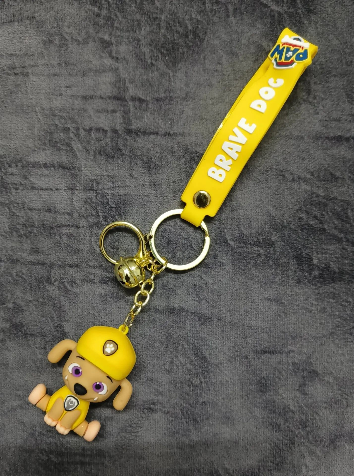 Rubble Paw Patrol Keychain