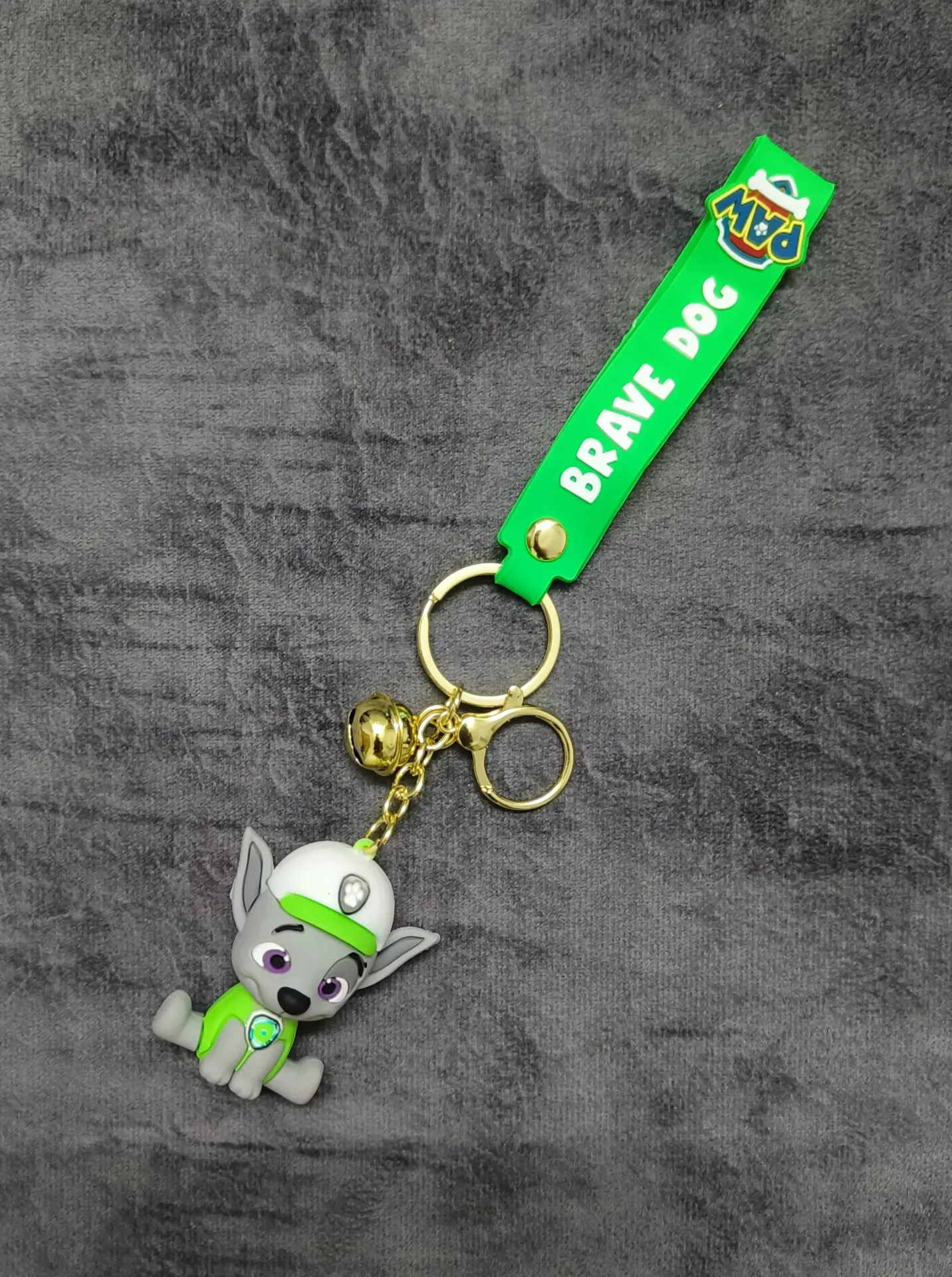 Rocky Paw Patrol Keychain