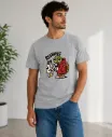Running on 2% Grey T-shirt