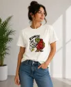 Running on 2% Off White T-shirt