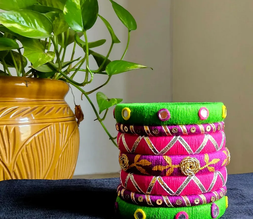 Patoda Print Bangles Set 10