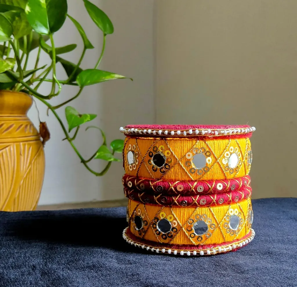 Patoda Print Bangles Set 11