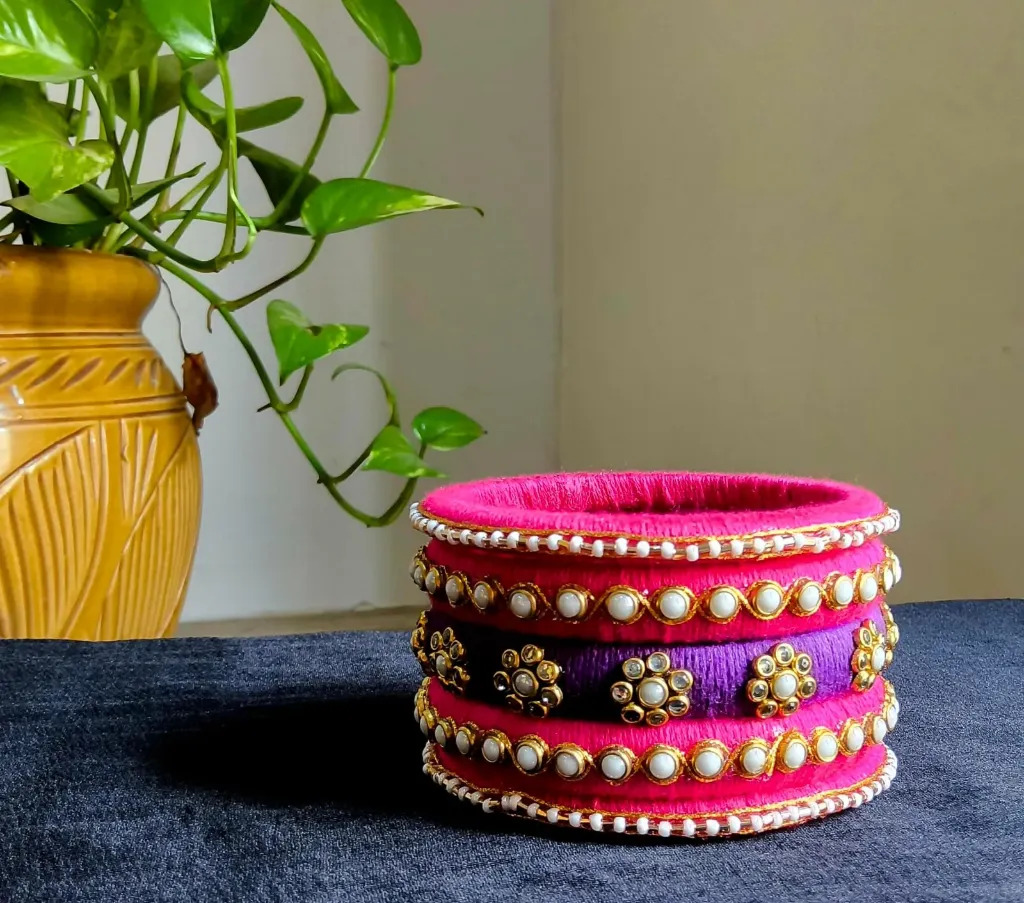 Patoda Print Bangles Set 12