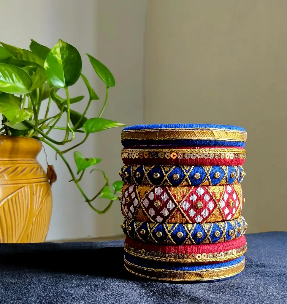 Patoda Print Bangles 03 ( Set of 6 )