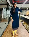 Navy Blue kurti