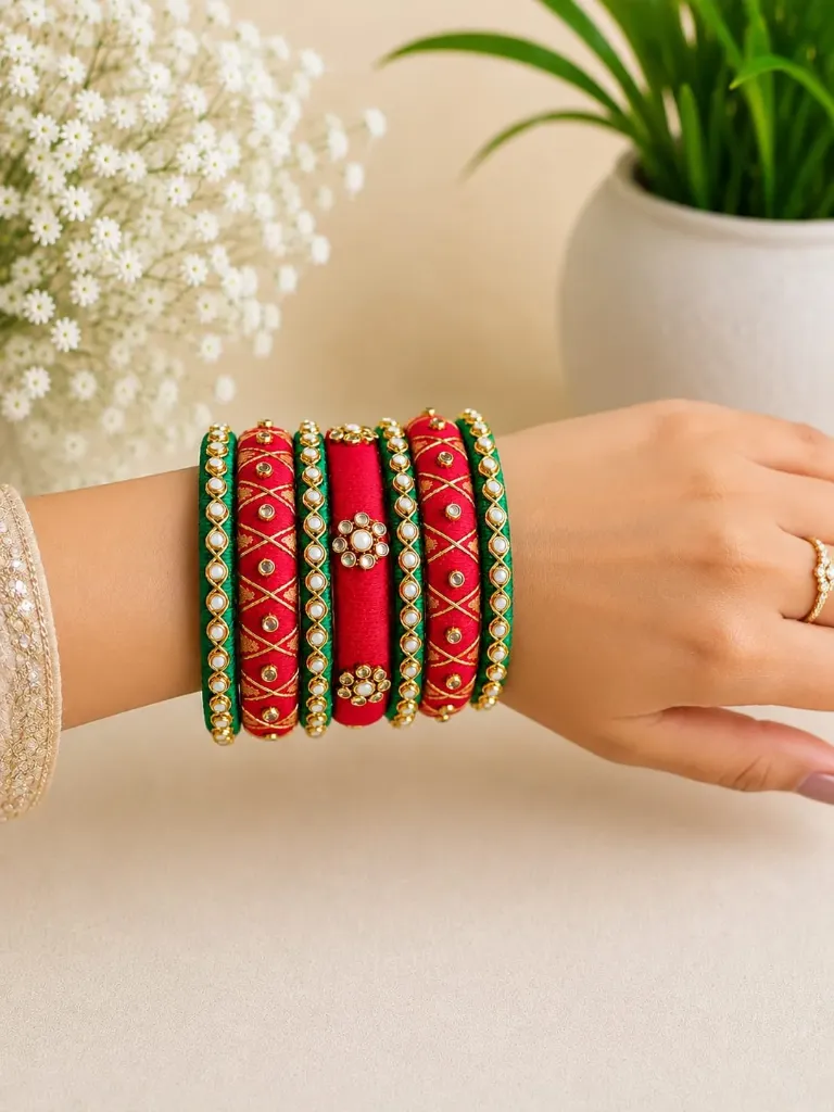 Red and green set