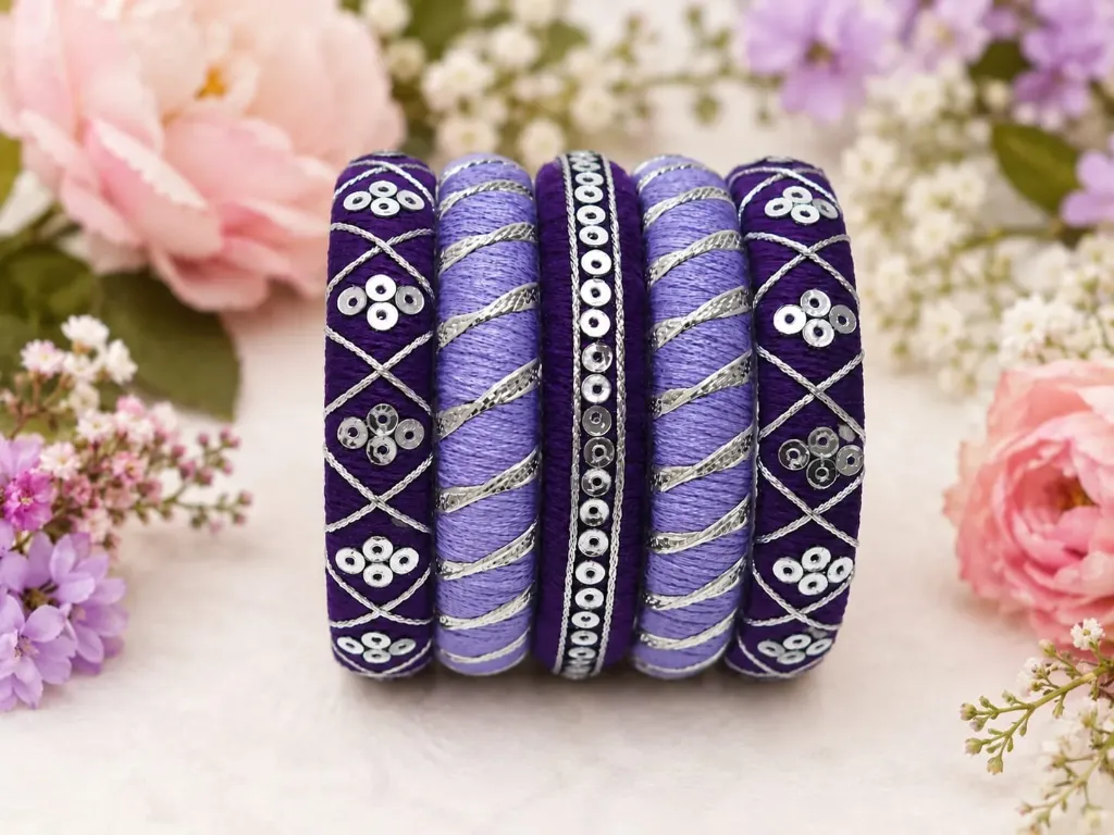 Set of 5 bangles 06