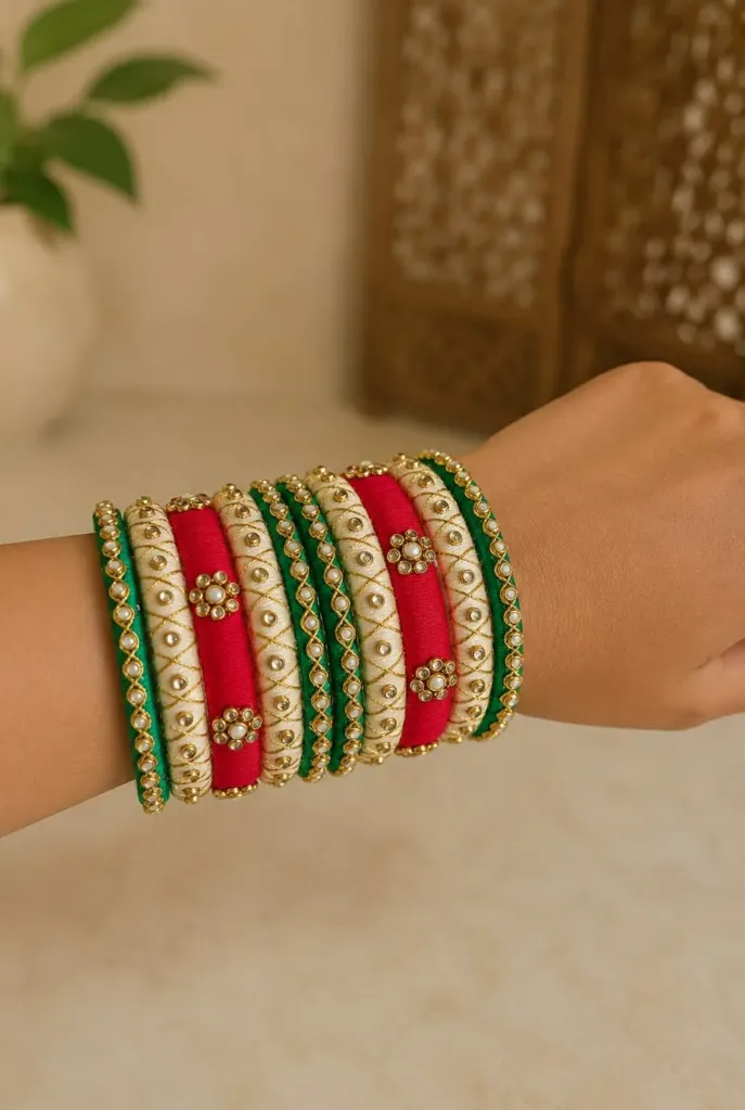 Set of 10 bangles