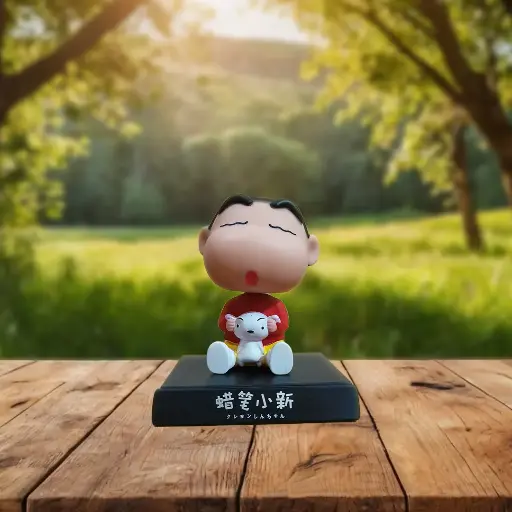 Shinchan Bobble Head with Phone stand