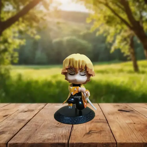 Mini Zenitsu Action Figure 