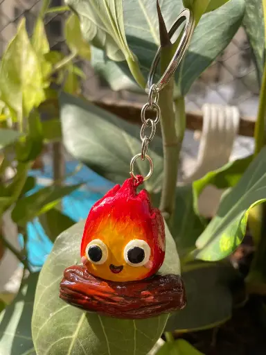 Cute Calcifier Keychain