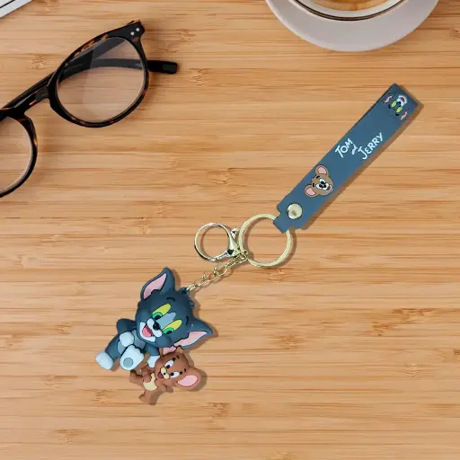 Tom and jerry Keychain