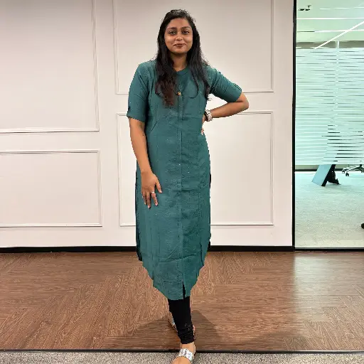 Cyan Full length Kurti
