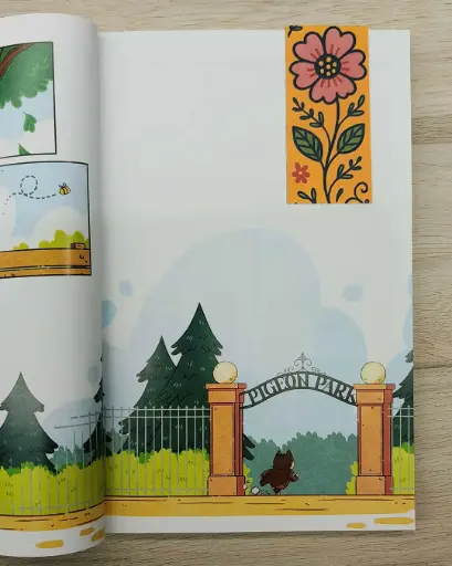 Flower Magnet Bookmark 