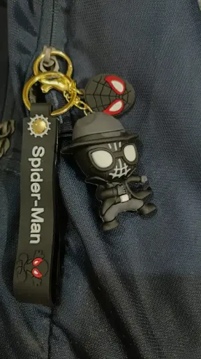 Spiderman Noir Keychain
