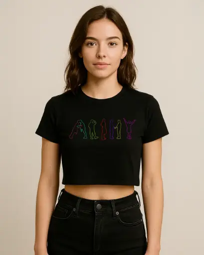 BTS Army  Crop T-shirt